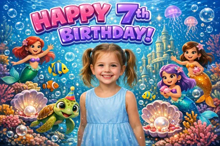 Kindergeburtstag Poster