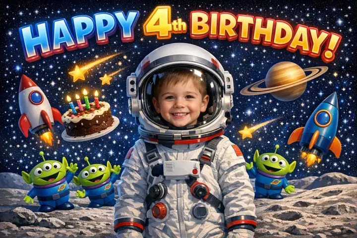 Kindergeburtstag Poster