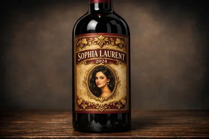 Flaschenetikett erstellen mit KI