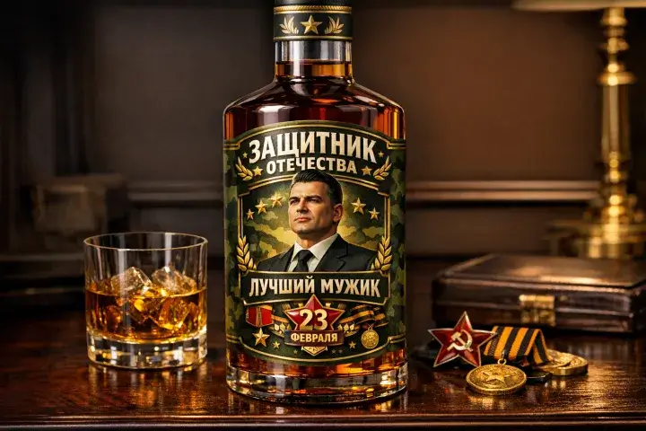 Этикетка на бутылку