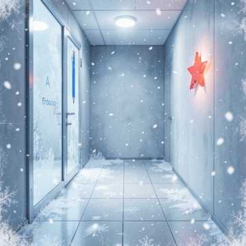Paper Snowfall
