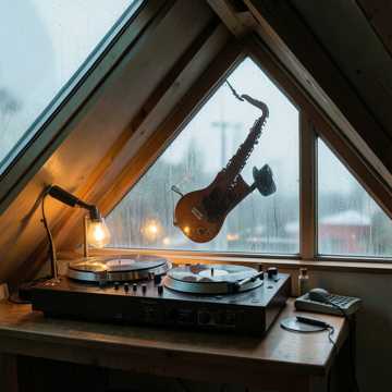 Rainy Loop Room