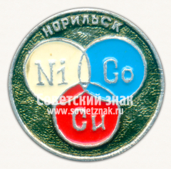 Знак «Город Норильск. Тип 11»
