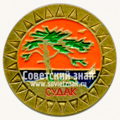 Знак «Город Судак. Крым»