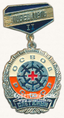 Знак победителя ОСВОД (Общества Спасания на Водах) РСФСР. Слет юных. II место
