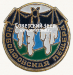 Знак «Новоафонская пещера. Тип 5»