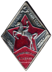 Знак «Ворошиловский всадник. Тип 2»