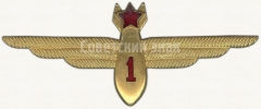 Нагрудный знак военного штурмана 1-го класса