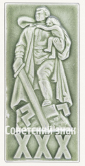 Знак «XXX лет Победы. Воин-освободитель»
