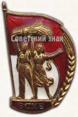 АВЕРС: Знак участника Всесоюзной сельскохозяйственной выставки (ВСХВ) № 6902а
