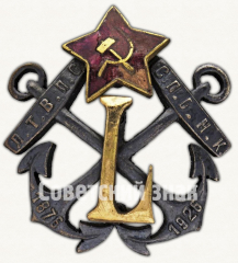 Знак в память 50-летия Ленинградского техникума водных путей сообщения