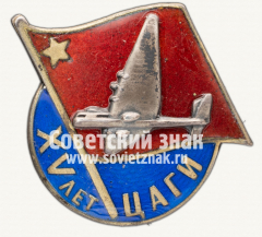 Знак в память 15-летия Центрального аэрогидродинамического института (ЦАГИ)