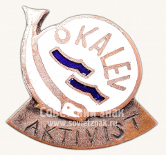 Знак «Активист ДСО «Kalev»»