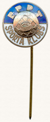 Знак «Cпорт клуб Рижского техникума пищевой промышленности (RPRT). Шашки»