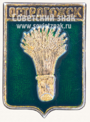 Знак «Город Острогожск. Воронежская область»