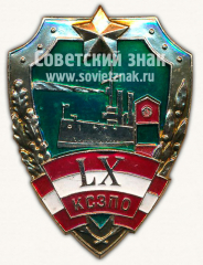 Знак «60 (LX) лет Краснознаменному северо-западному пограничному округу (КСЗПО)»
