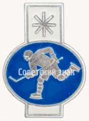 Знак «Хоккей. Серия знаков «Зимние виды спорта»»