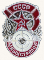 Знак «Юный стрелок СССР»