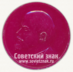 АВЕРС: Настольная медаль «100 лет со дня рождения В.И. Ленина. 1870-1970. Иркутск» № 12674в