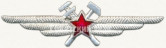 АВЕРС: Нагрудный знак специалиста инженерно-авиационной службы (ИАС) № 5917в
