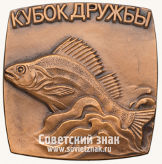 Плакета «Кубок дружбы. Росохотрыболовсоюз. Иваново. 1981»