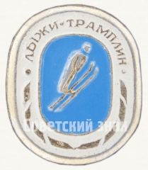 Знак «Лыжи. Трамплин»