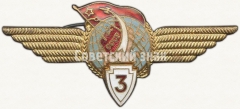 Знак «Нагрудный знак летчика-космонавта 3-го класса»