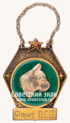 Жетон выставки собак. ОСО