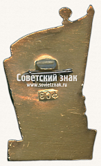 РЕВЕРС: Знак за III место в первенстве Хабаровского края среди юношей № 16999а