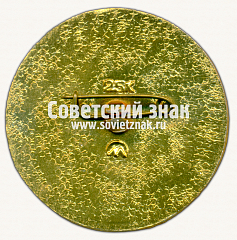 РЕВЕРС: Знак «Клуб «Золотая шайба»» № 17136а