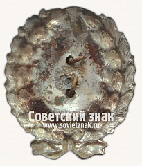 РЕВЕРС: Знак военнослужащего продовольственно-ревизионным отрядам РККА № 17155а