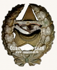 РЕВЕРС: Знак командира Рабоче-крестьянской Красной Армии. Тип 20 № 17158а