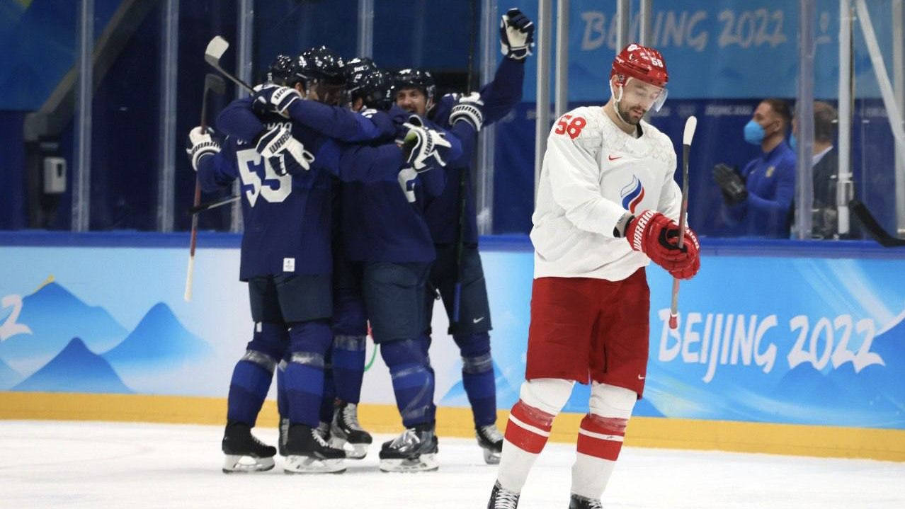 Сборная России по хоккею не защитила свой титул олимпийского чемпиона,  подарив «золото» Игр-2022 Финляндии — СПОРТ25