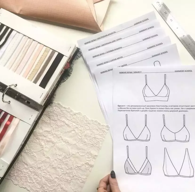 Онлайн-школа кроя и пошива нижнего белья Garment School