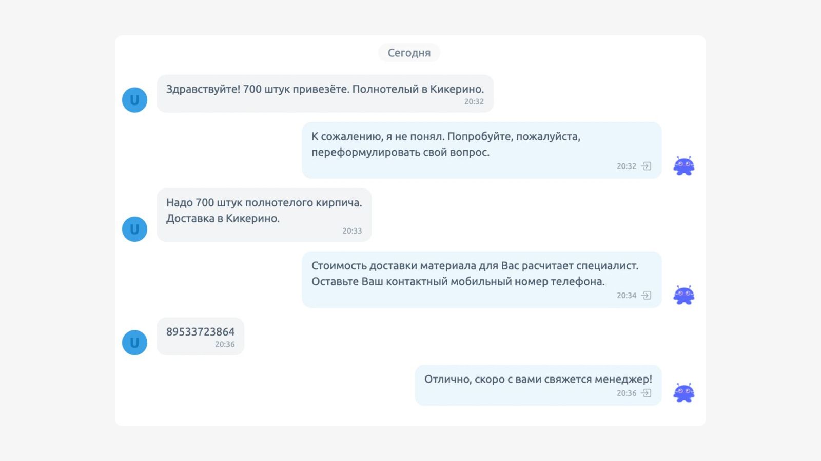 Может ли GPT продавать бетон с конверсией 55%