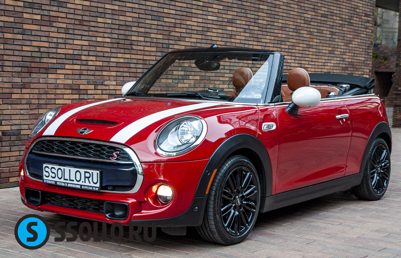 Прокат Mini Cooper Cabriolet в Москве - SSOLLO Прокат автомобилей