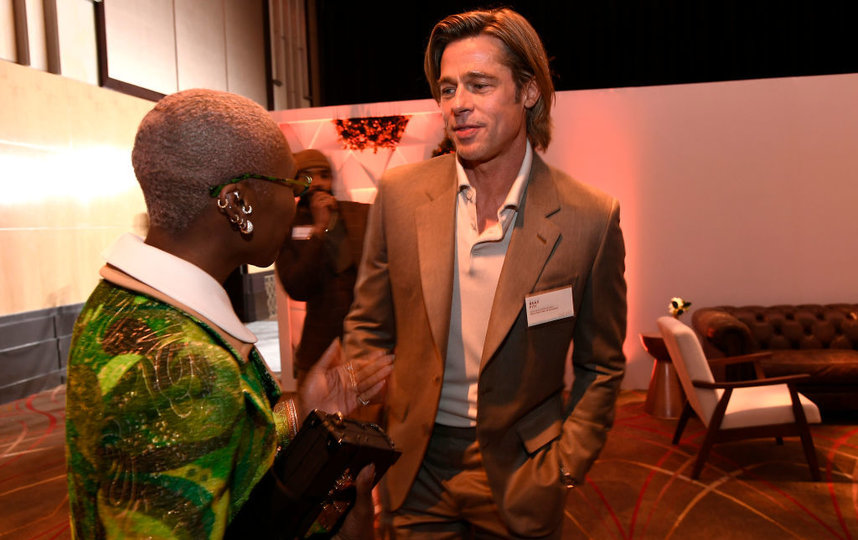 Брэд Питт. Завтрак в честь номинантов премии "Оскар". Фото Getty