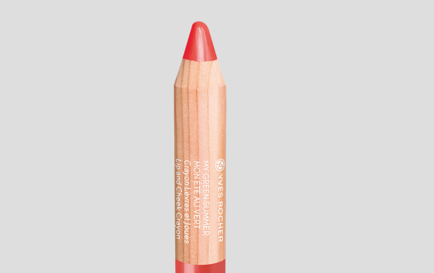 Yves Rocher карандаш для губ и щёк.
