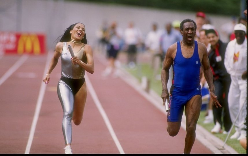 Флоренс Гриффит-Джойнер и её муж Эл. Фото Getty