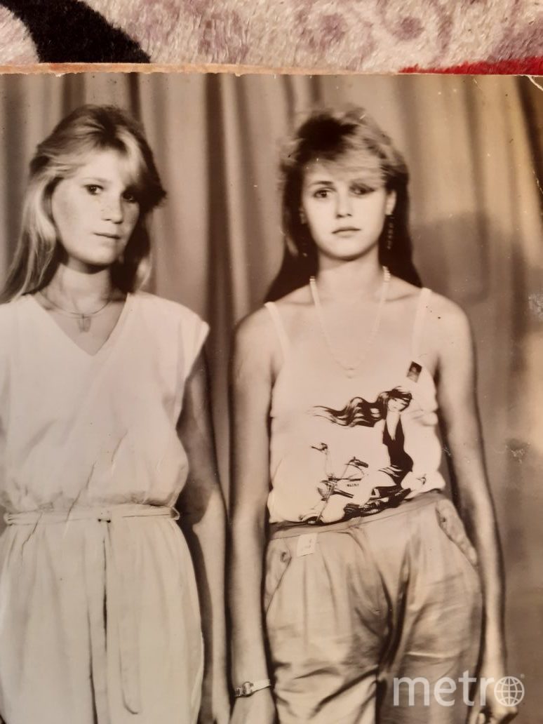 Марина Плотникова (слева) с одной из подруг. Фото предоставила Наталья Хоцевич (сестра Марины), "Metro"