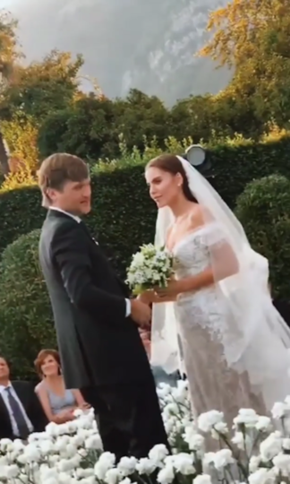 Дарья Клюкина и Владимир Чопов сыграли свадьбу. Фото https://www.instagram.com/maximsap/