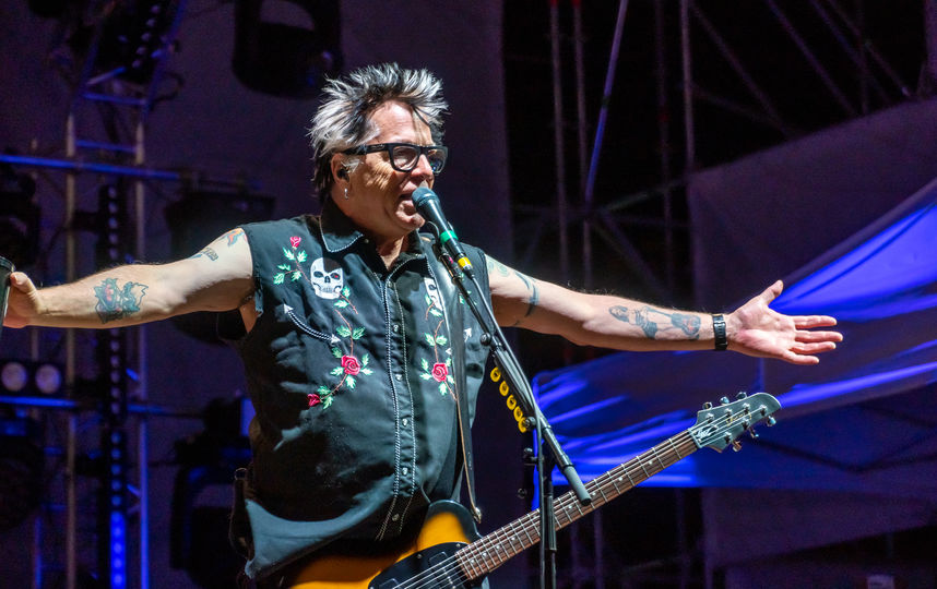 The Offspring в Минске. Кевин «Нудлз» Вассерман. Фото предоставлено Wargaming.