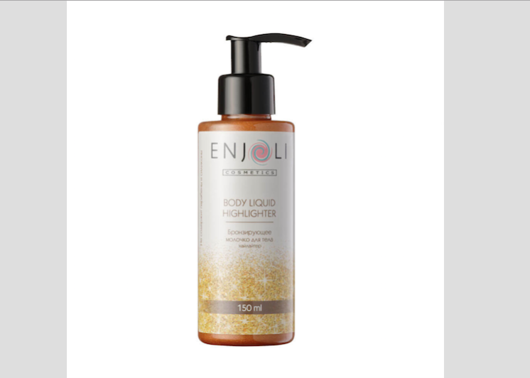 Enjoli бронзирующее молочко-хайлайтер для тела.