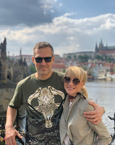 Кристина Орбакайте и Михаил Земцов. Фото скриншот: instagram.com/orbakaite_k/