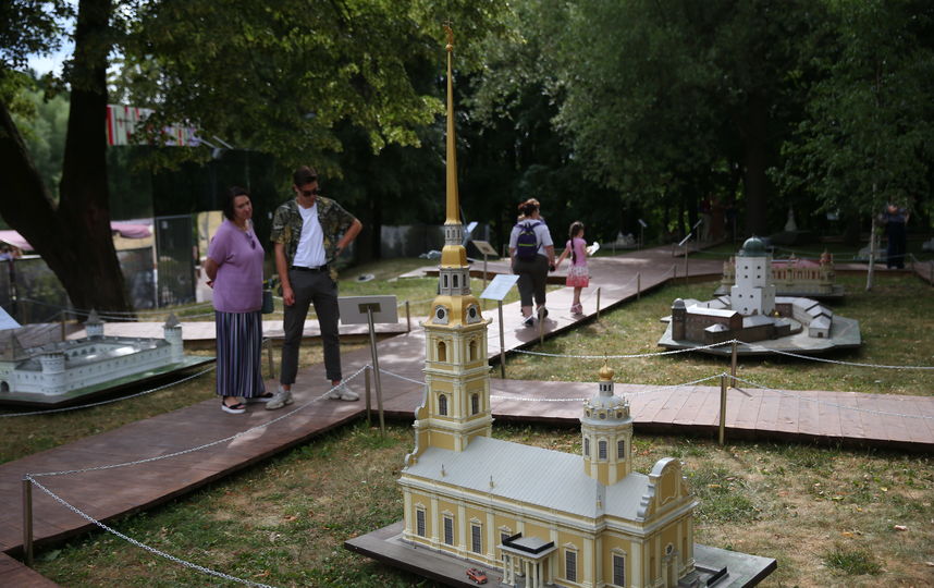 В Царицыно открылся уникальный парк миниатюр. Фото Василий Кузьмичёнок
