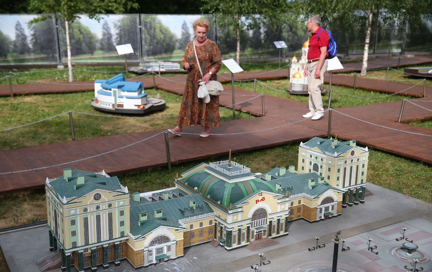 В Царицыно открылся уникальный парк миниатюр. Фото Василий Кузьмичёнок