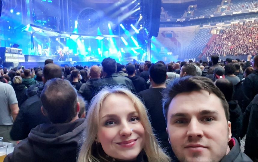 Дарья на концерте. Фото предоставила Дарья Лазовская