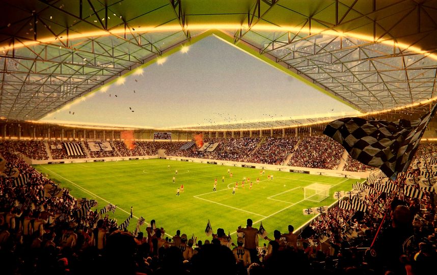 В столице прошла презентация концепции реконструкции спорткомплекса "Торпедо". Фото Василий Кузьмичёнок