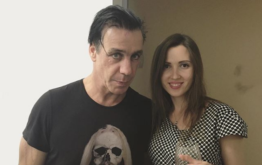 Алёна и звезда Rammstein Тилль Линдеманн. Фото Скриншот Instagram/alena_makeeva