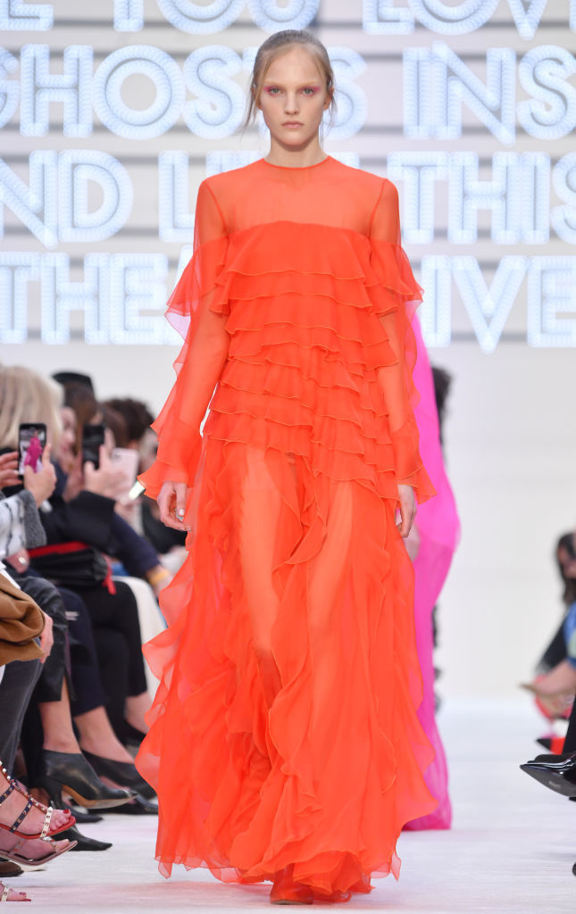 Показ Valentino. Фото Getty